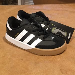 Adidas Kids Black Samba Shoes